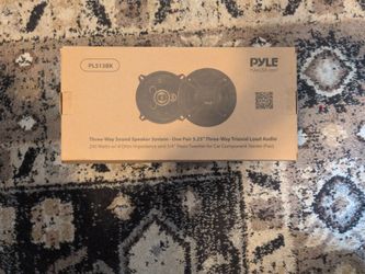 Pyle PL513BK 5¾"
