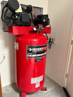 Husky Pro 7 HP 80 Gallons 240v Compressor
