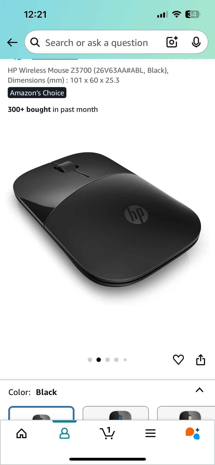 HP Wireless Mouse