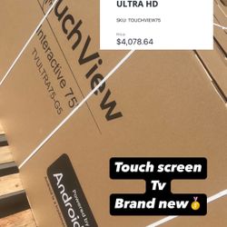 TV HD TOUCHSCREEN 75 Inch