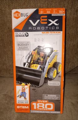 HEXBUG VEX Robotics skid steer buildable construction toy $10 FIRM