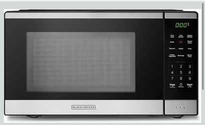 Brand New 0.9 Cu Ft Countertop Microwave - 900W Compact Microwave Oven