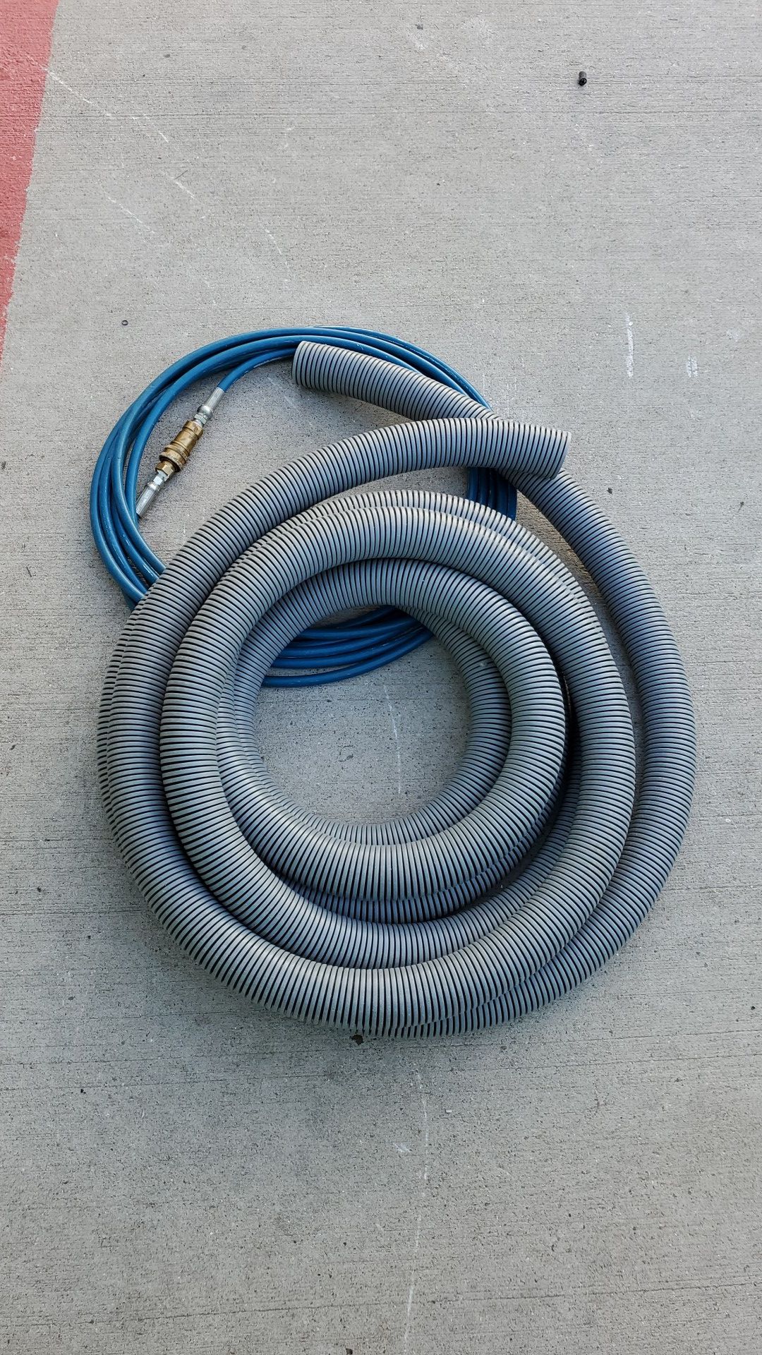 Vacumm and water solution hose