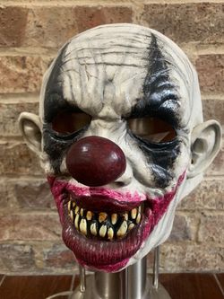 Scary Clown Latex Mask #1