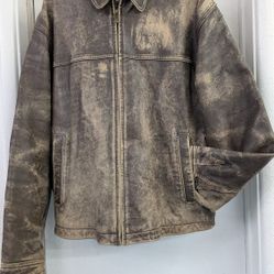 Vintage Leather Jacket Medium $80 