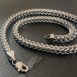 24” Franco Chain Necklace 