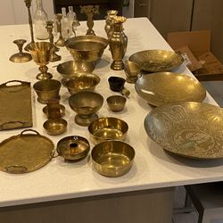 Brass And Glass Antiques 