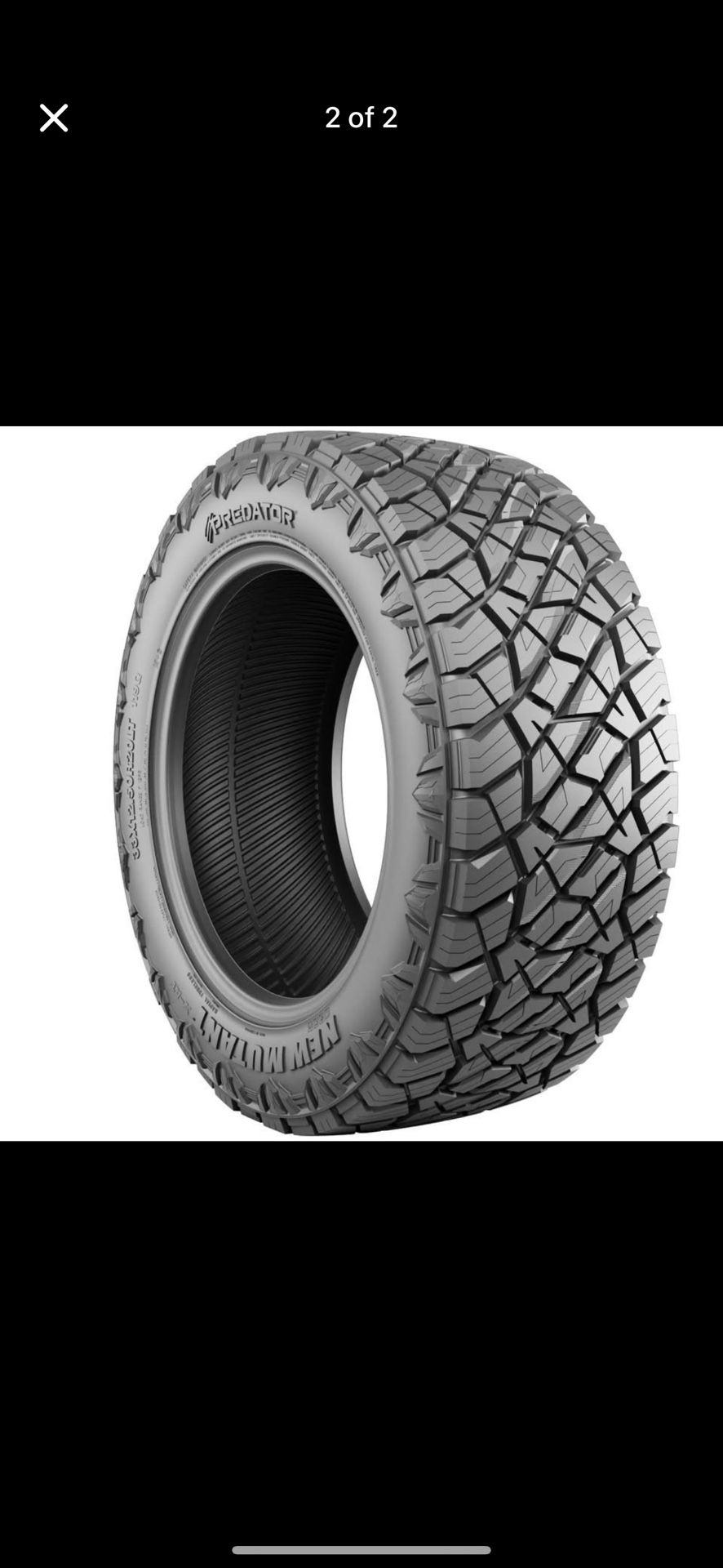 245/70/17LT Predator New Mutant X-AT 10ply Tires