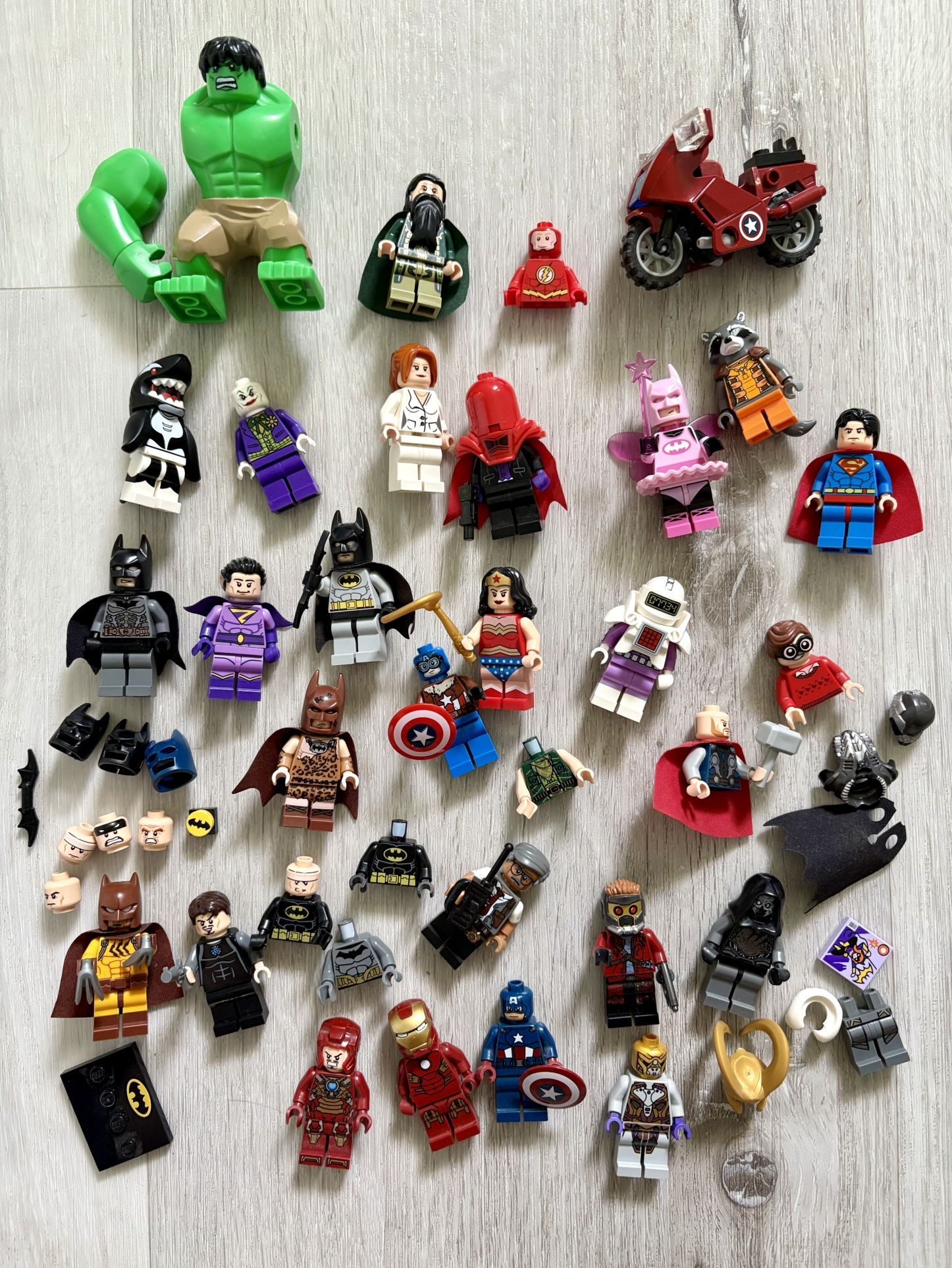 LEGO Super Heroes Minifigure Lot