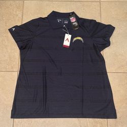 Los Angeles Chargers Women's Navy Polo Shirt