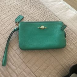 Green Coach Wallet 