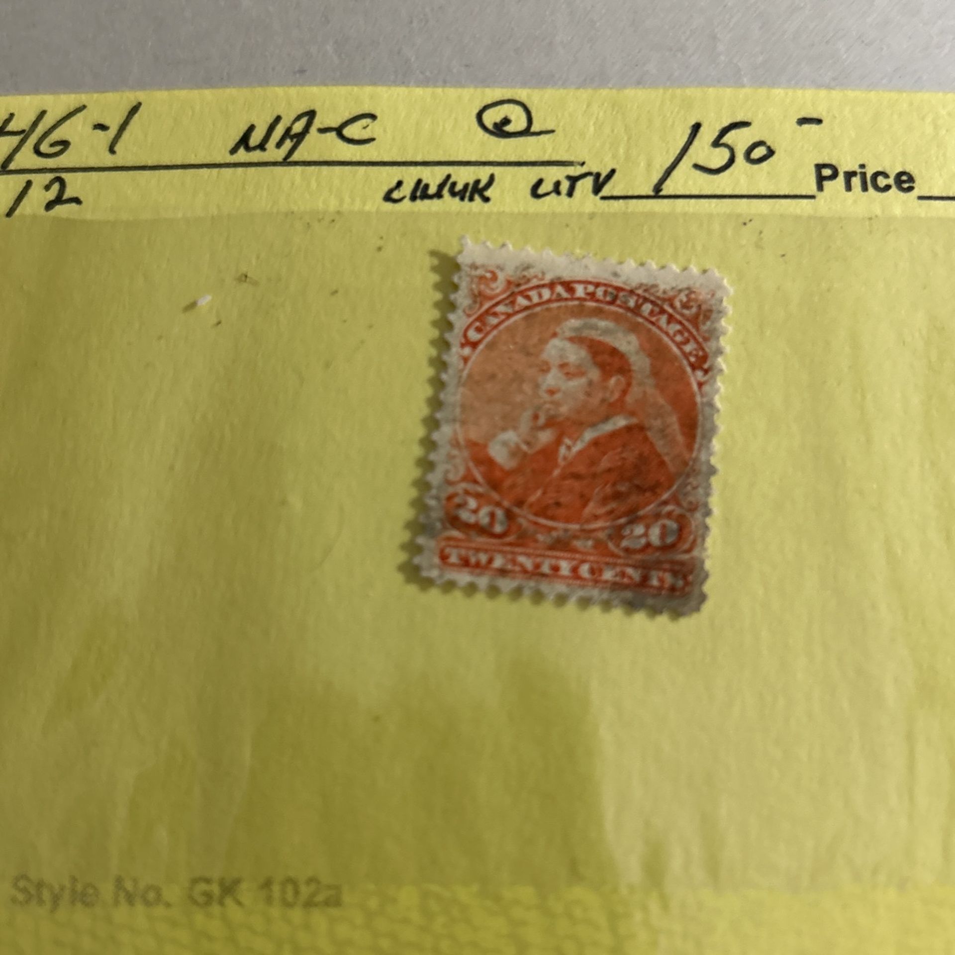 Canada 1893 - U - Scott #46 * $125.00