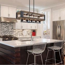 Open Box New Eriogonum 5-Light Island