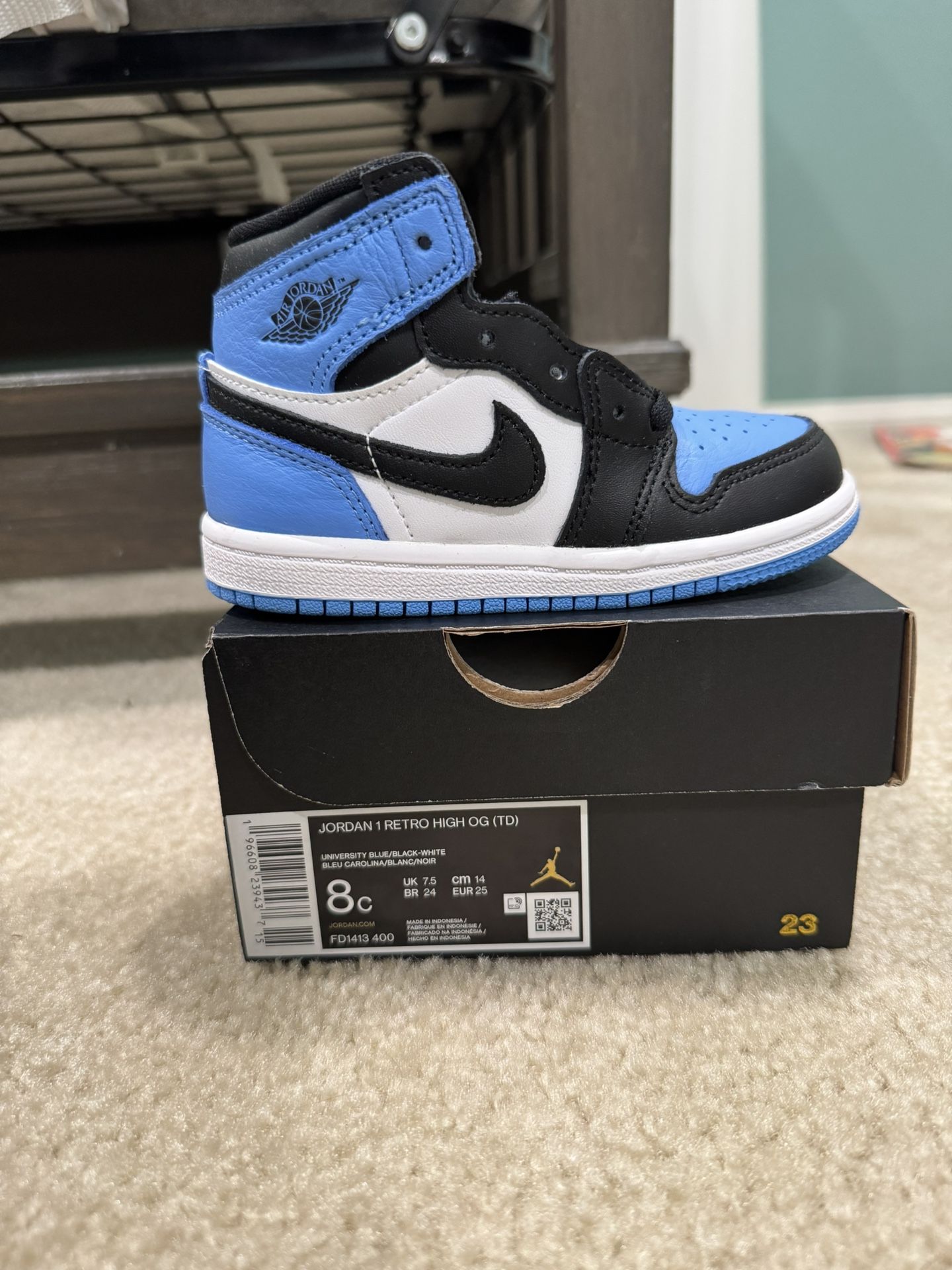 Jordan 1 High Toddler 8C