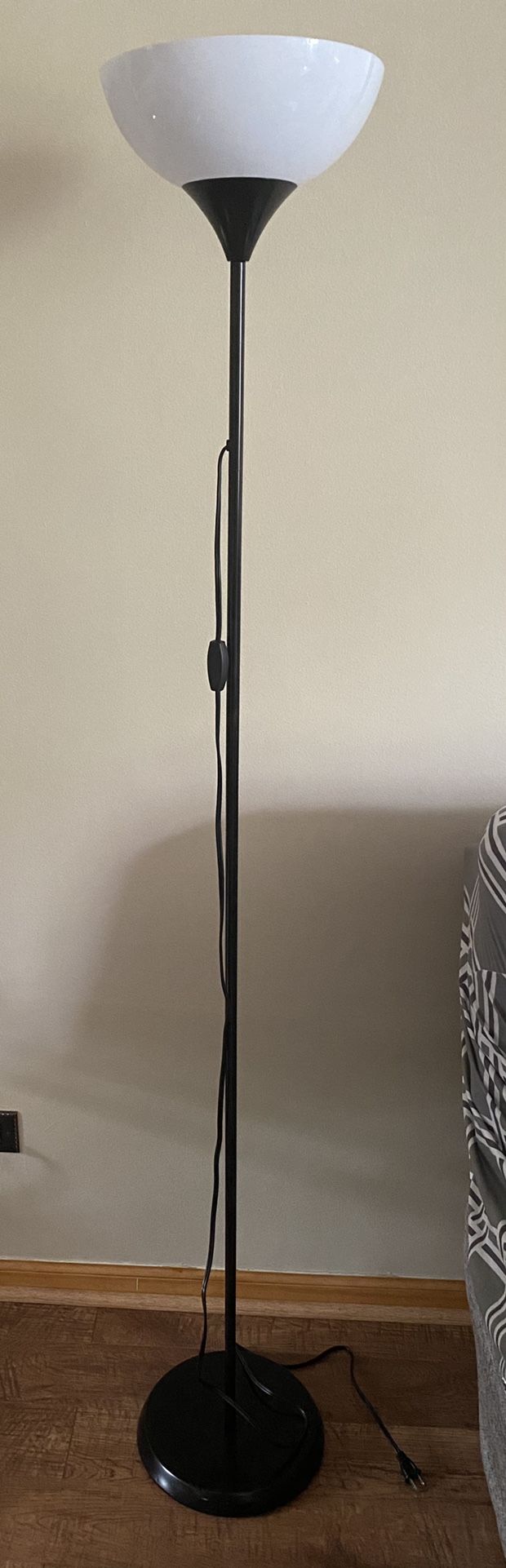 Tall, 6’ Lamp. 