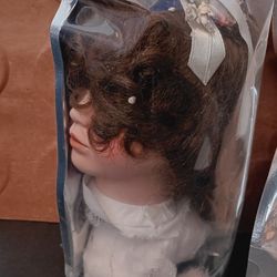 Vintage Porcelain Doll