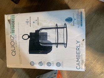 Quoiz Lighting Camberly Wall Lantern Matte Black