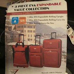 Black 3 Pc Travelers Club Luggage Set