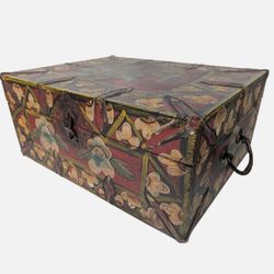 Brown,  Floral, Rectangular, Indoor & Outdoor, Flower, Decorative Box, 
