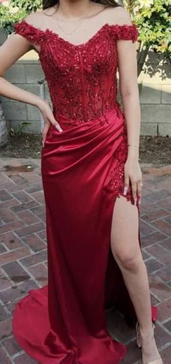 RED PROM DRESS