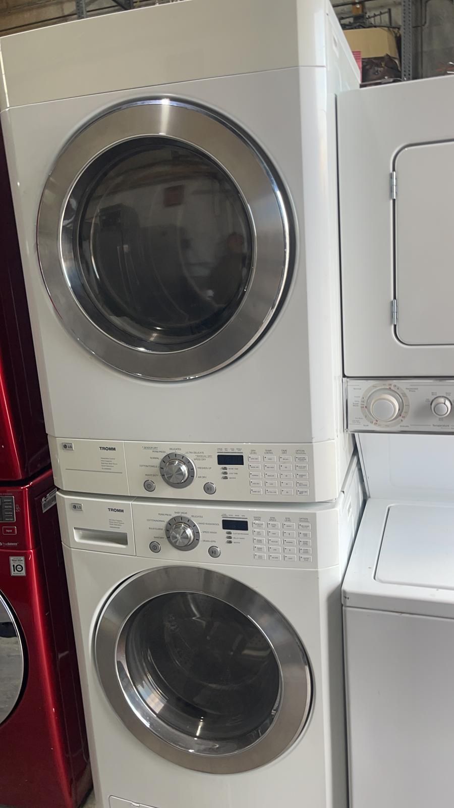 washer dryer gas lg