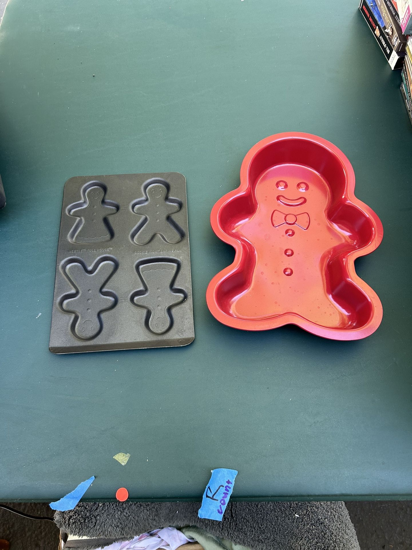 Gingerbread Man Baking Molds Combo