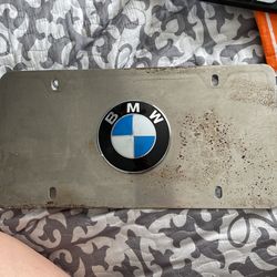 Bmw License Plate Replacement