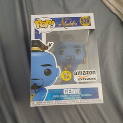 Funko pop Aladdin Genie 539 glow in the dark