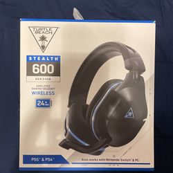 Turtle Beach Gaming Headset Stealth 600 2 USBs WIRELESS 