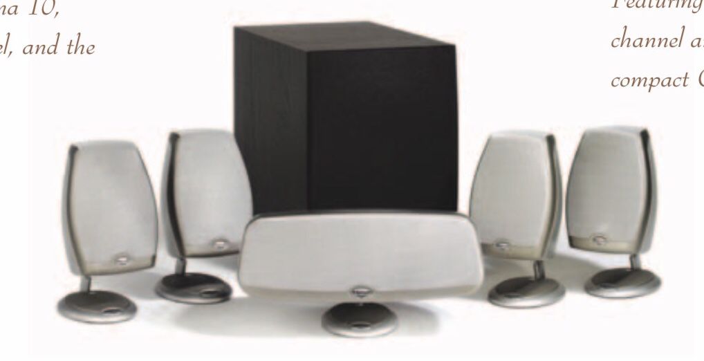 Klipsch 5.1 satellite speakers Home Theater, Music