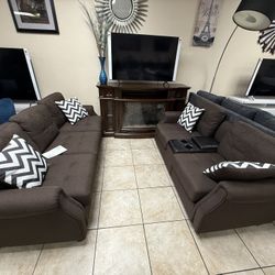 2 Pc Sofa And Loveseat MOVING SALE EVERYTHING MUST GO