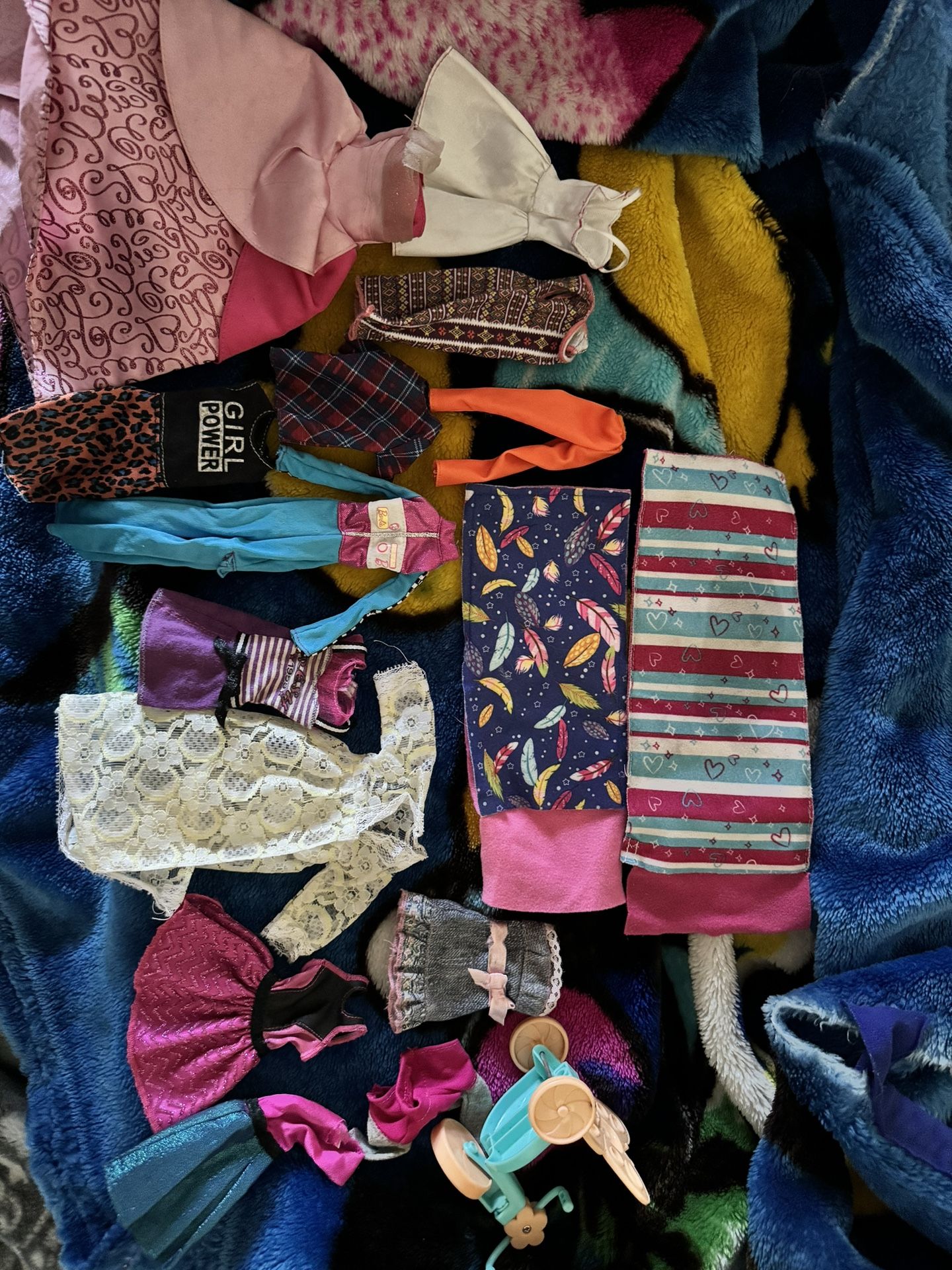 Barbie Clothes And Bike