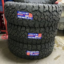 37x12.50R17 Delium Terra Raider AT *$250 EACH β
*