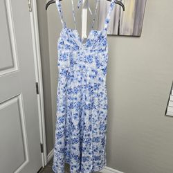Womens Dress. Corset Style Summer Dress. XS