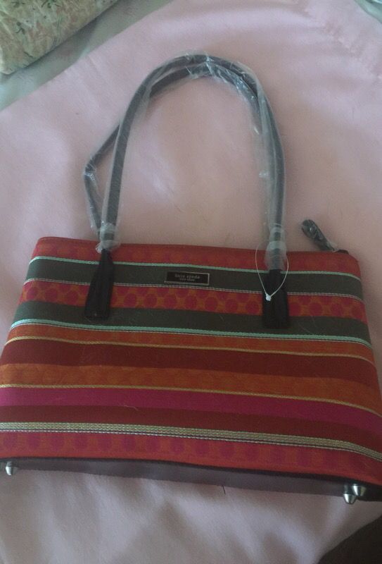 Kate Spade striped purse