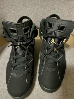 Air Jordan 6 Retro 2020 DMP Black/Gold Sz 8.5 US