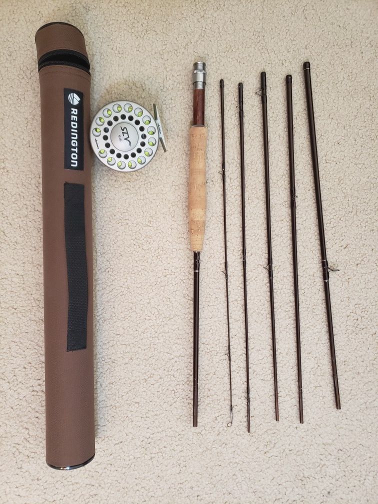 Redington classic trout fly fishing rod 5 wt 6 piece travel