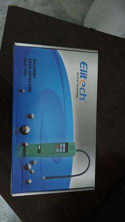 Ac refrigerant leak detector