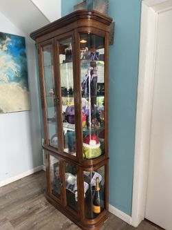 Curio Display Hutch