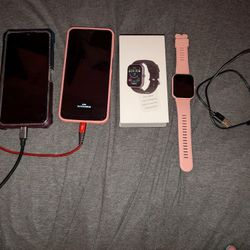 2 Phones And A Cheap Smartwatch 