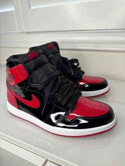 Air Jordan 1 Patent Bred – Size 10 – OG Box + Accessories