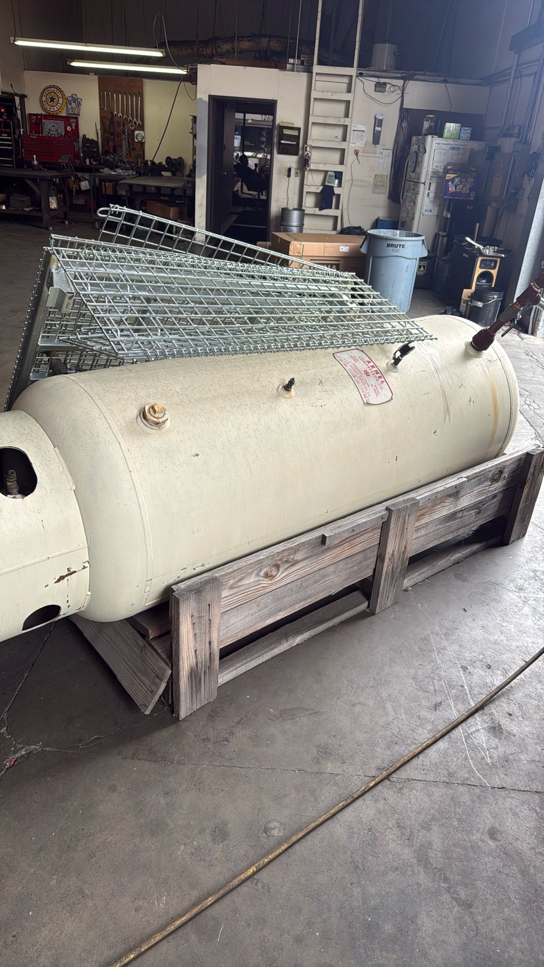 Large Compressor Tank