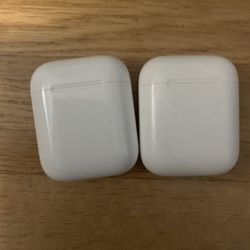 Two Original AirPod Cases