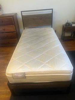 Twin Bed With Mattress