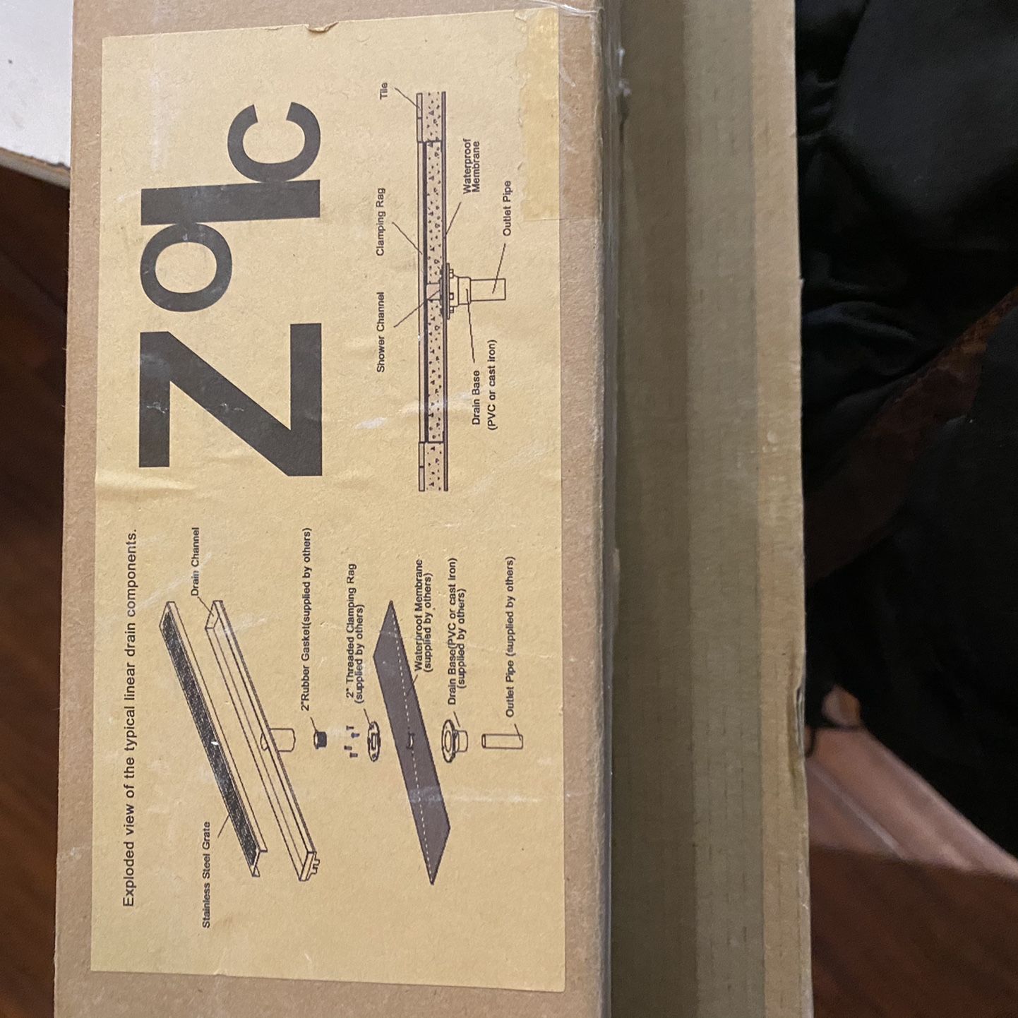 Linear Drain For The Bathroom 32”