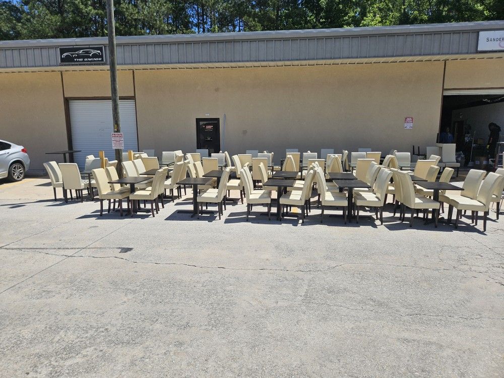 Lounge Chair And Tables
