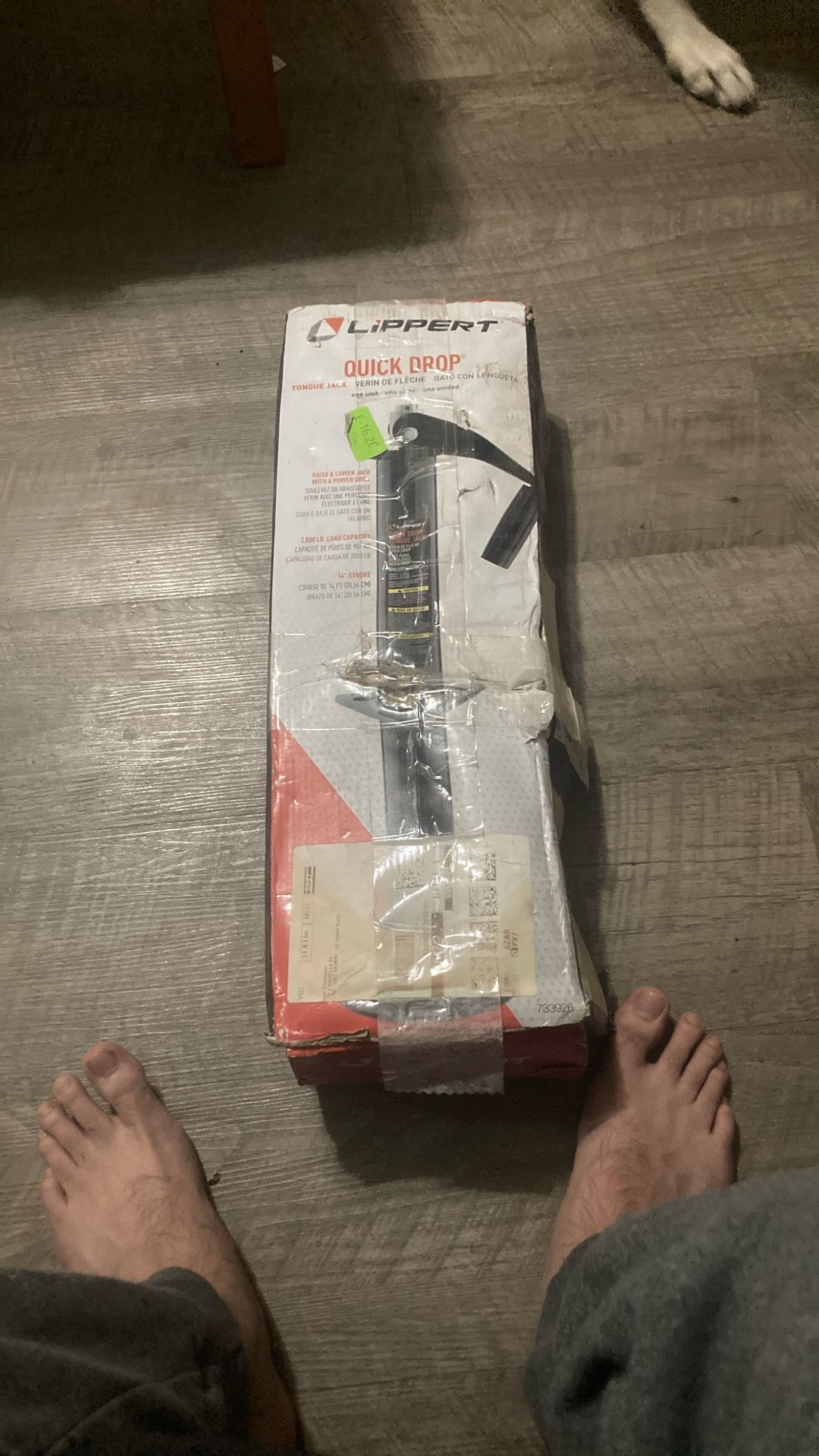 Lippert Quick Drop Tongue Jack