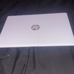 White Hp Laptop 