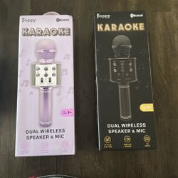 Karaoke Dual Wireless Speaker & Microphone 