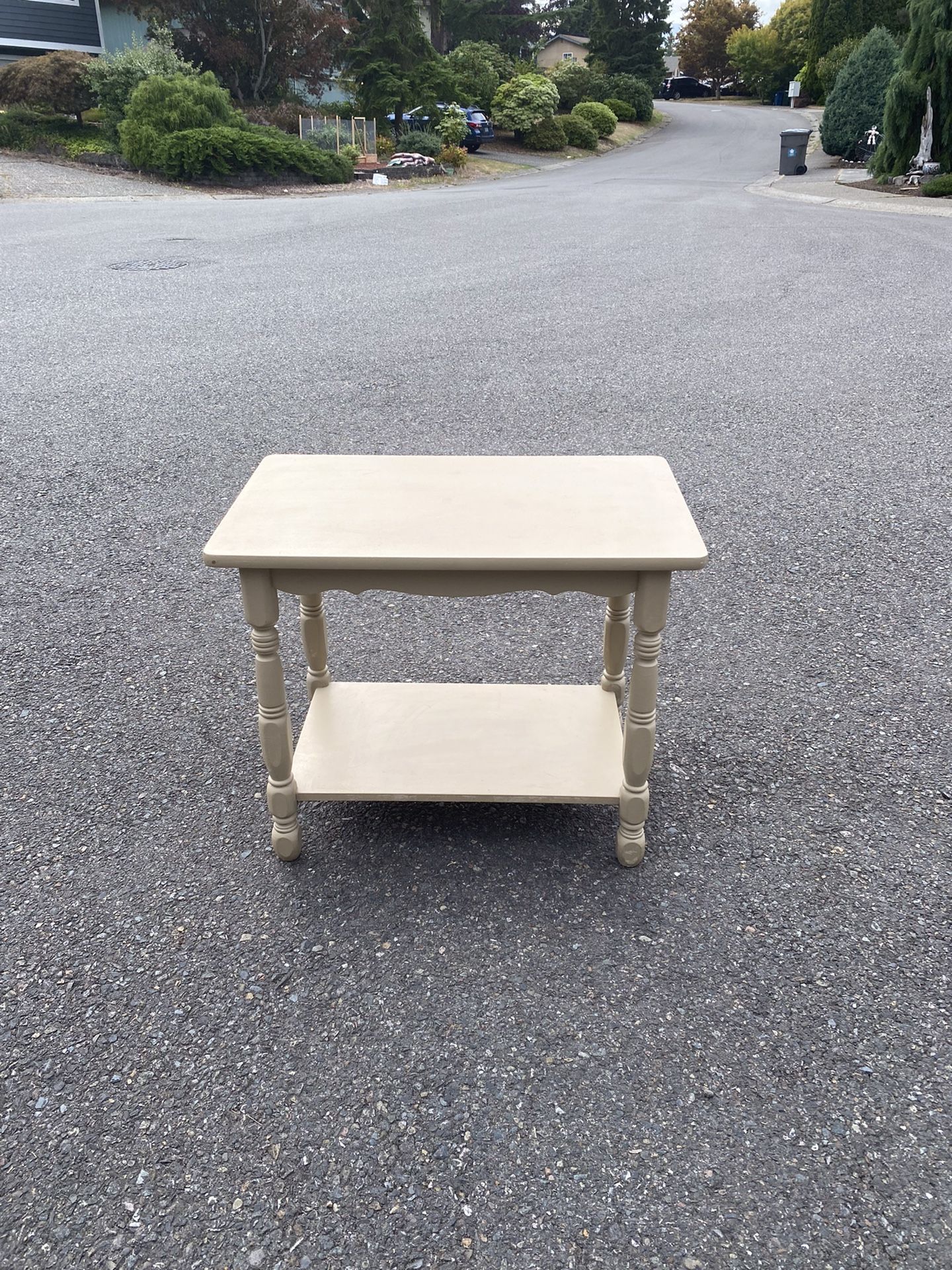 Solid Wood Side Table